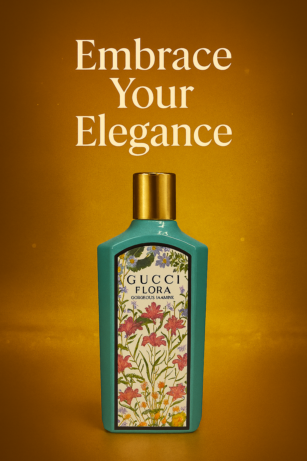 GUCCI FLORA GORGEOUS JASMINE EAU DE PARFUME (100mL)