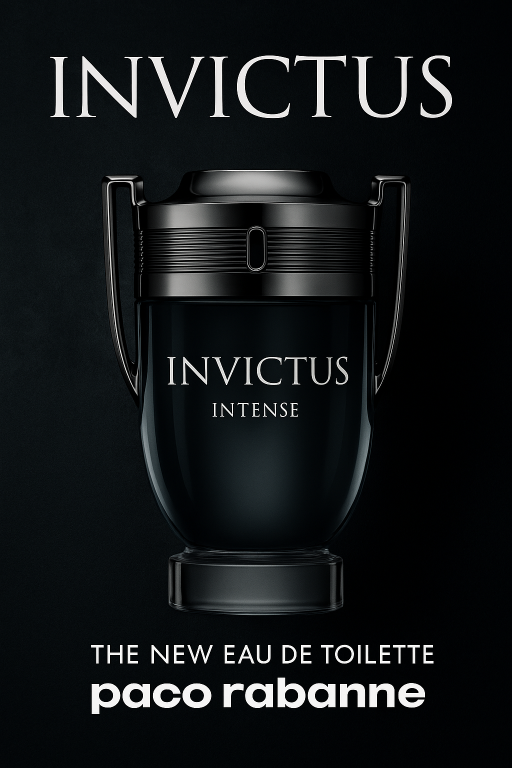 INVICTUS Paco Rabanne Eau De Toilette Intense (100mL)